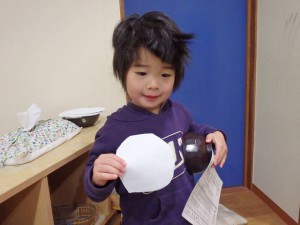 僕もきれいにはさみで切れたよ