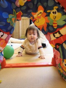 ぼくはこんなに体があげられるよ